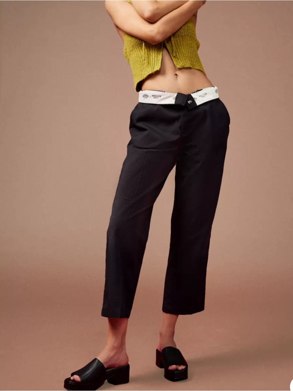 Dickies UO Exclusive High-Waisted
Ankle Pant US 0 Black